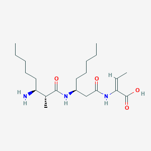 Chemical structure of Dioctatin A (hydrochloride)