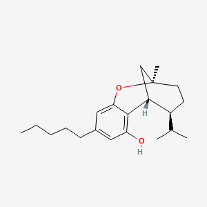 Chemical structure of iso-Hexahydrocannabinol