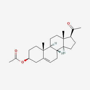 Chemical structure of iso-Hexahydrocannabinol Acetate
