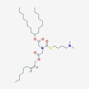 Chemical structure of Lipid 2,2(8,8) 4C CH3