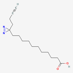Chemical structure of Photoclick Palmitic Acid