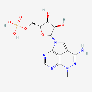 Chemical structure of Triciribine Phosphate