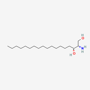 Chemical structure of Sphinganine (d17:0) (hydrochloride)
