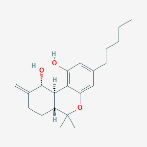 Chemical structure of 10α-hydroxy-exo-THC
