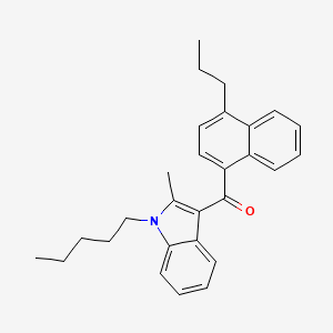Chemical structure of JWH 181
