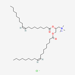 Chemical structure of Dotap chloride, (R)-
