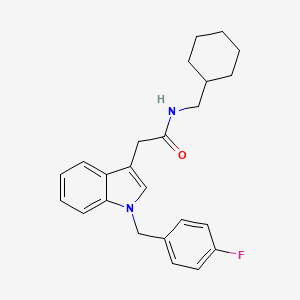 Chemical structure of CHM-FUBIATA