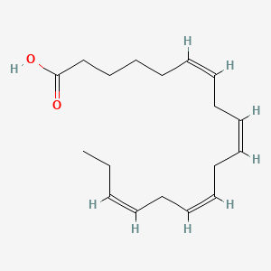 Chemical structure of 11-dehydro-2,3-dinor Thromboxane B2-d9