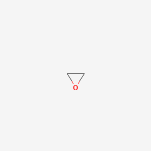 Chemical structure of Ethylene Oxide