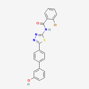 Chemical structure of Prostaglandin E2 Inhibitor 3