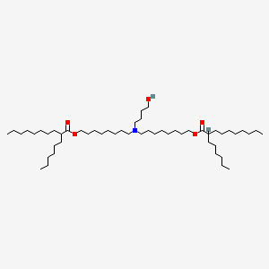 Chemical structure of Lipid 222
