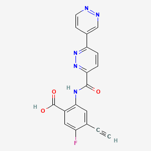Chemical structure of STING Agonist 12L