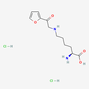Chemical structure of Furosine (hydrochloride)