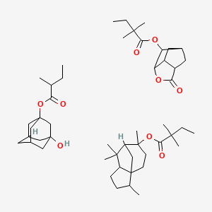 Chemical structure of Cholesterol‑Undecanoate‑Glucose Conjugate
