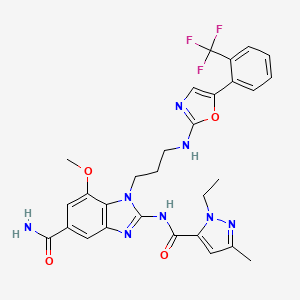 Chemical structure of STING Agonist D61