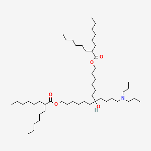 Chemical structure of CL4F8-6