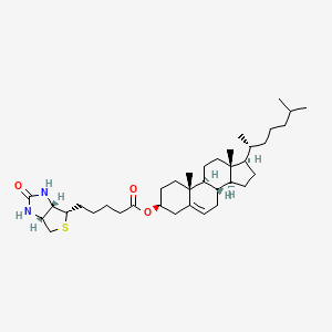Chemical structure of Biotin-Cholesterol