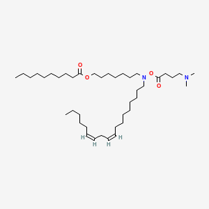 Chemical structure of Lipid 16