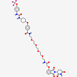 Chemical structure of Soluble Epoxide Hydrolase PROTAC 1a