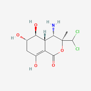 Chemical structure of Bactobolamine