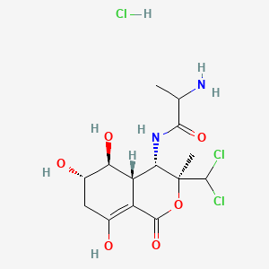 Chemical structure of Bactobolin A (hydrochloride)