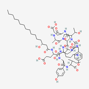 Chemical structure of Fengycin C