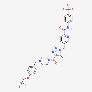 Chemical structure of HP661