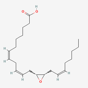 Chemical structure of (±)13,14-EDT