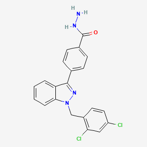 Chemical structure of BHD