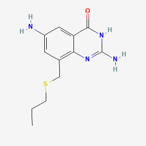 Chemical structure of 4-hydroxy Xylazine-d6