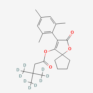 Chemical structure of Spiromesifen-d9