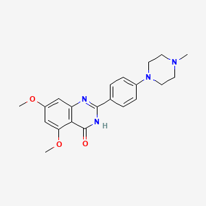 Chemical structure of MR2938