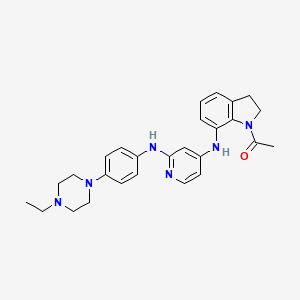 Chemical structure of UCL-TRO-1938