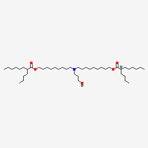 Chemical structure of Lipid III-45