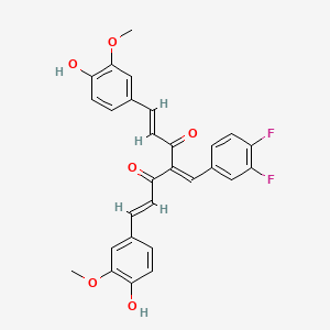 Chemical structure of Difluorinated Curcumin