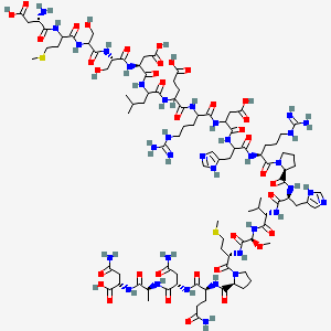 Chemical structure of Katacalcin (trifluoroacetate salt)