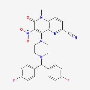 Chemical structure of BMS 502