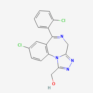 Chemical structure of α-Hydroxytriazolam