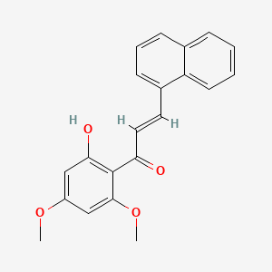 Chemical structure of Flavokawain 1i