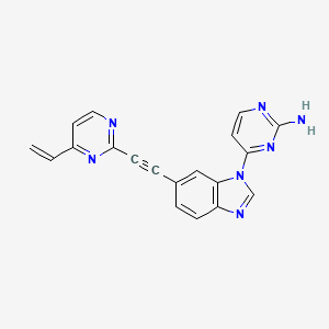 Chemical structure of 33-BCRP Inhibitor