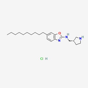 Chemical structure of SLB1122168