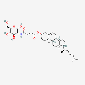 Chemical structure of Glucosamine Cholesterol