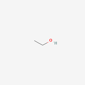 Chemical structure of Ethanol