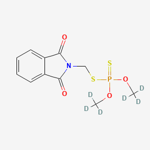 Chemical structure of Phosmet-d6