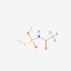 Chemical structure of Acephate-d3
