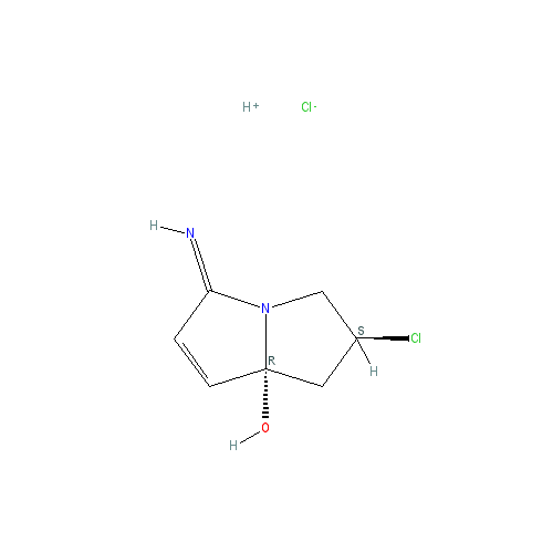Chemical structure of Clazamycin A hydrochloride