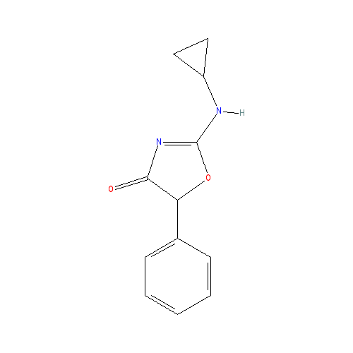 Chemical structure of Cyclazodone