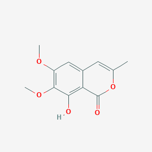 Chemical structure of 6-O-Methylreticulol