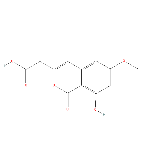 Chemical structure of NM-3