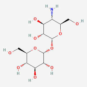 Chemical structure of 4-Trehalosamine